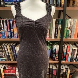 Haute Monde Little Black Dress with Evening Bag